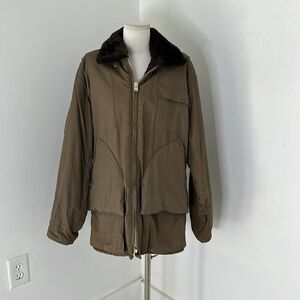 Vintage 50s/60s Canucks Hunting Puffer Jacket